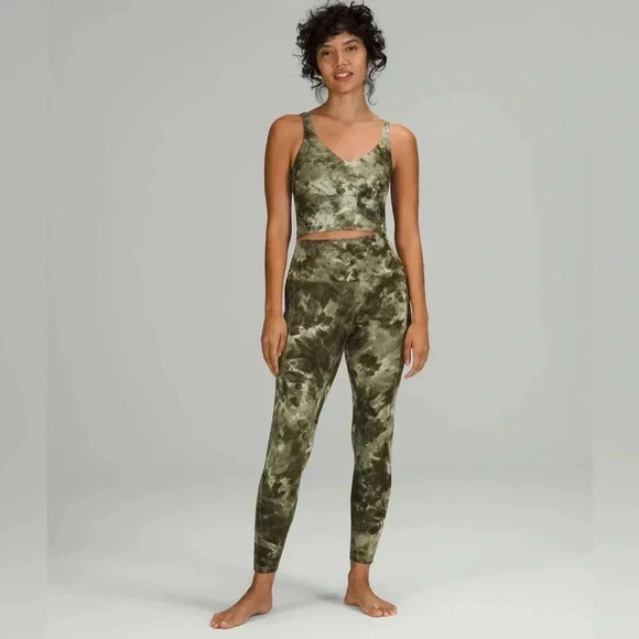 lululemon athletica Pants - Lululemon Align Pant Diamond Dye Light Sage Medium Olive